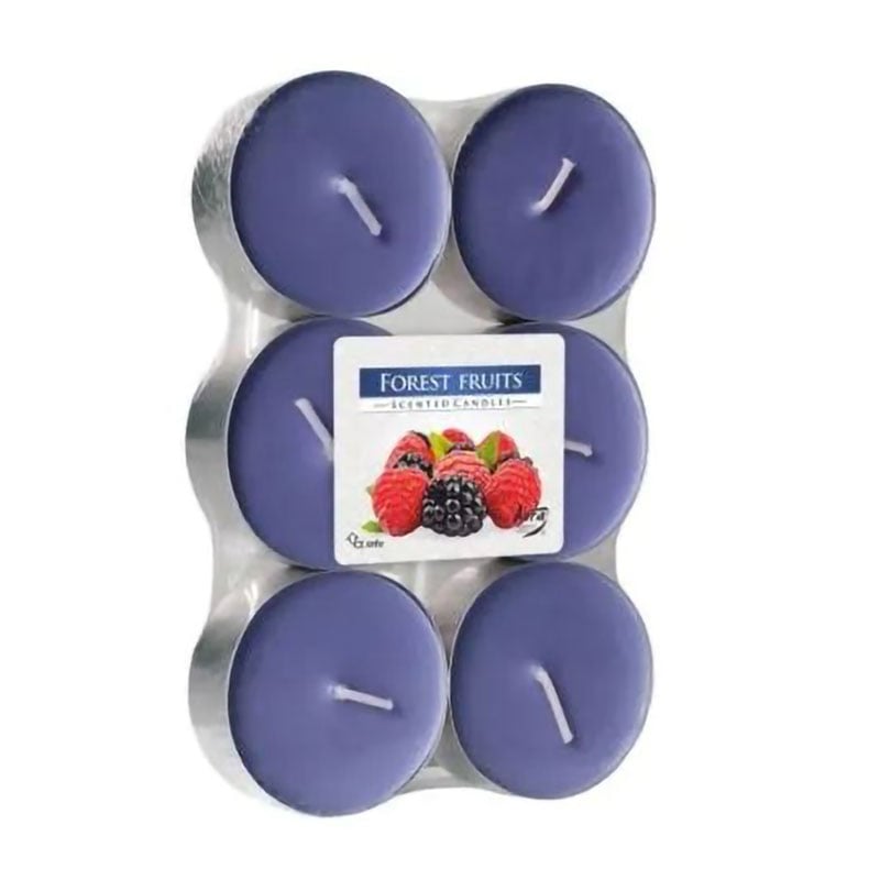Уцінка! Ароматична свічка Bispol Scented Candle Forest Fruits, 6 шт (p35-6-13 s6)